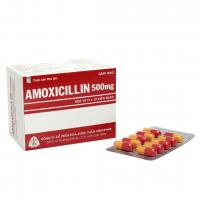 Amoxicillin 500mg Mekophar (10 vỉ x 10 viên)