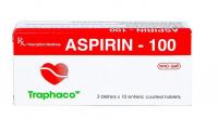 Aspirin -100 Traphaco ( 3 vỉ x 10 viên)