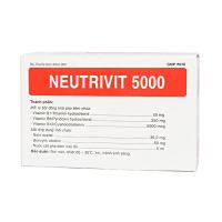 Neutrivit 5000 (Hộp 4 ống và 4 lọ nước cất)