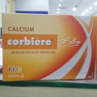 Calcium Corbiere Kids Extra (3 vỉ x 10 ống x 5ml)