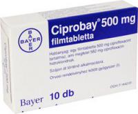 Ciprobay 500 mg (1 vỉ x 10 viên)
