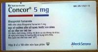 Concor 5mg  (3 vỉ x 10 viên)