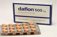 Daflon 500mg ( hộp 4 vỉ 15 viên )