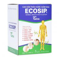 Ecosip nóng (Hộp 20 gói x 5miếng)