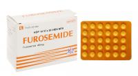 Furosemide 40mg Mekophar (10 vỉ x 30 viên)