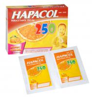 Hapacol 250mg DHG (Hộp 24 gói)