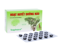 Hoạt Huyết Dưỡng Não bao đường Traphaco (5 vỉ x 20 viên)