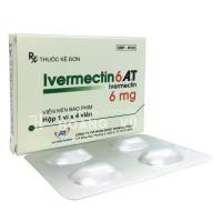 Ivermectin 6 A.T (1 vỉ x 4 viên)