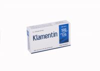 Klamentin 500/125 DHG (3 vỉ x 4 viên)