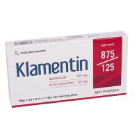 Klamentin 875/125 DHG (2 vỉ x 7 viên)