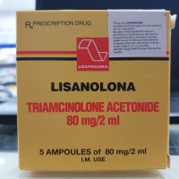 Lisanolona 80mg/2ml (Hộp 5 ống 2ml)