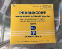 Pharmacort 80mg/2ml (Hộp 1 vỉ x 5 ống 2ml)