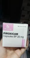 Piroxicam 20mg Brawn (Hộp 10 vỉ x 10 viên)