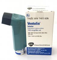 Ventolin Inhaler 100mcg/liều xịt 200 liều